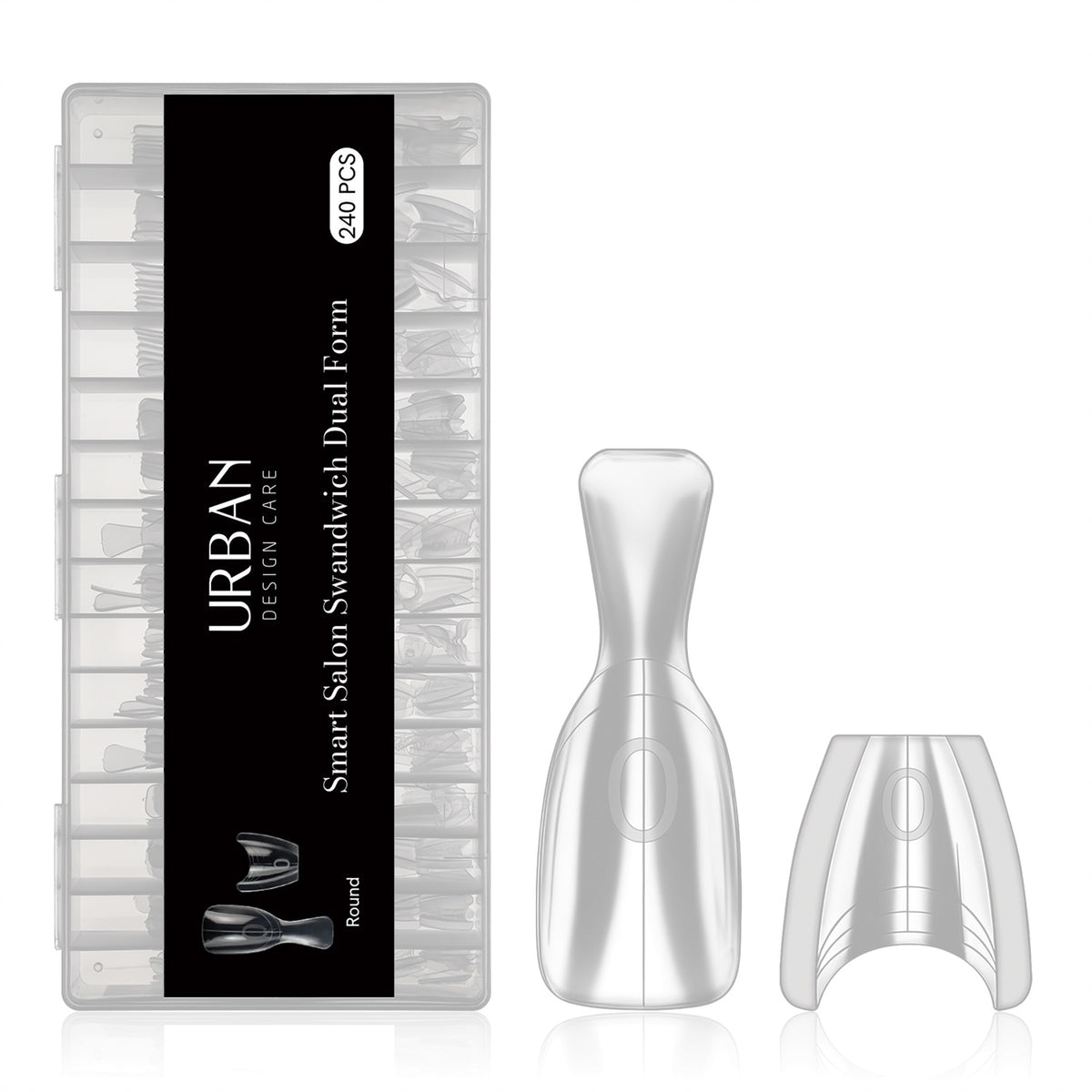 Caixa de Moldes F1/Dual Forms Easy Smart Salon Sandwich 240 uni.