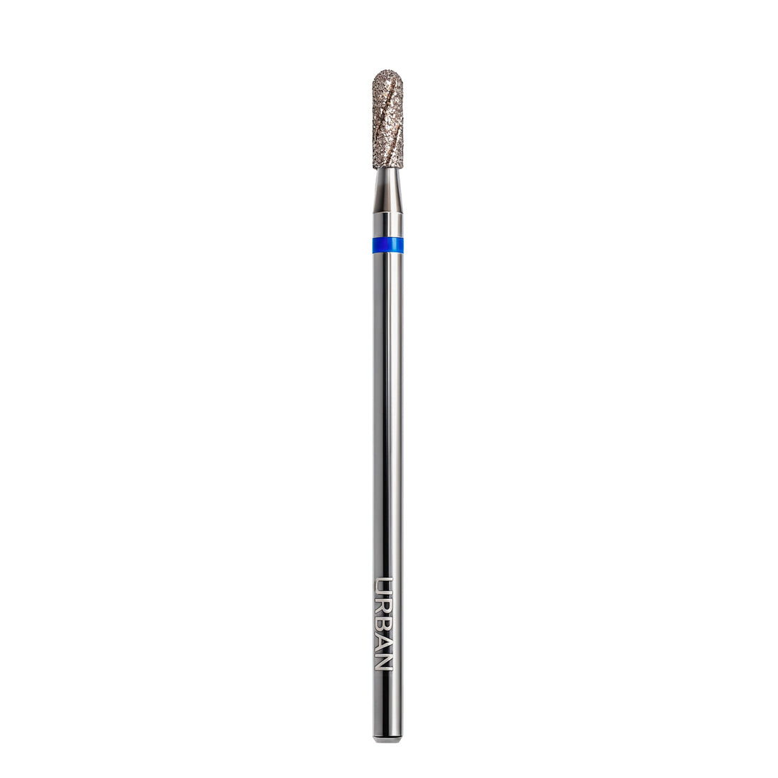 Diamantbeschichteter Karbid-Zylinder abgerundete Spitze 2,3mm (mittlere Körnung)