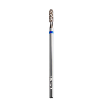Carburo Diamantato Cilindro Punta Arrotondata 2.3mm (Grana Media)