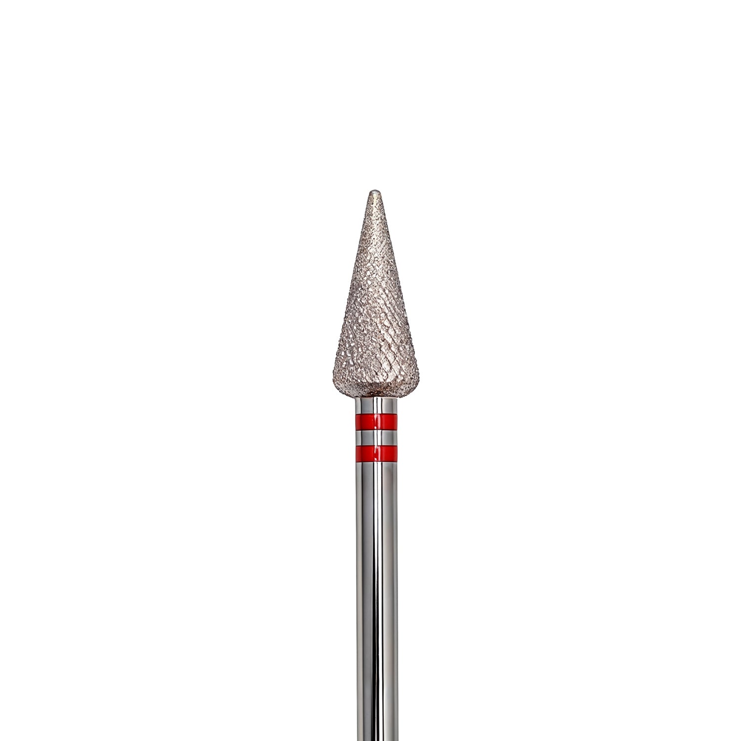 Diamantbeschichteter Karbid-Kegel Flamme feine Spitze (feine Körnung)