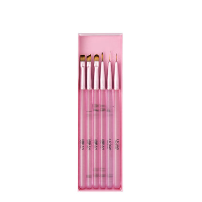 Kit 6 Pincéis Nail Art Artistic Brush