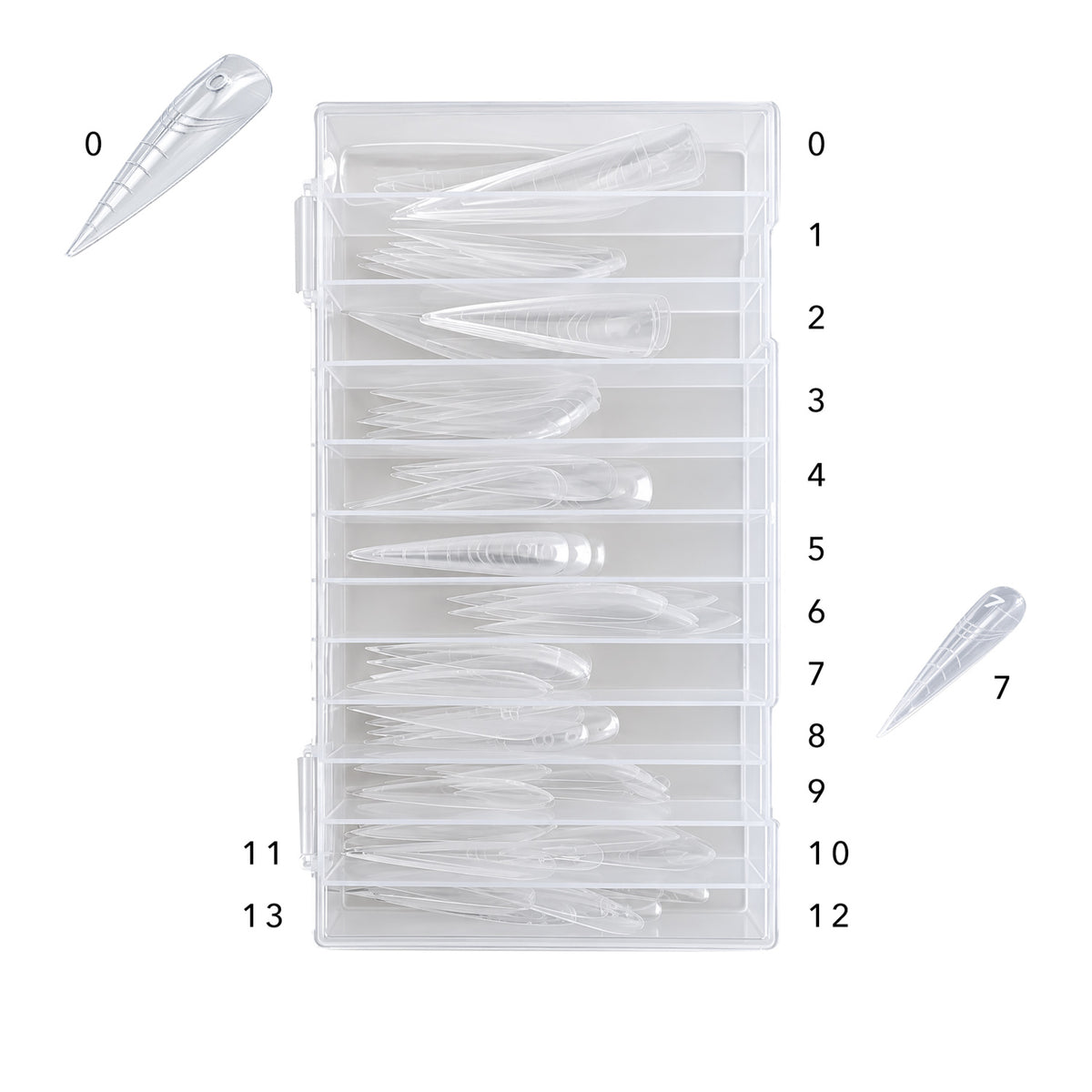 Formkasten F1/Dual Forms - Easy French Oval 150 Stk.