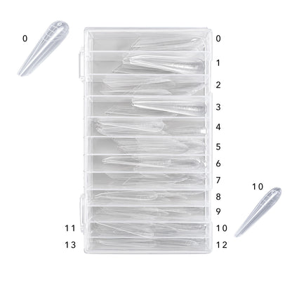 Mold Box F1/Dual Forms - Easy French Oval 150 pcs