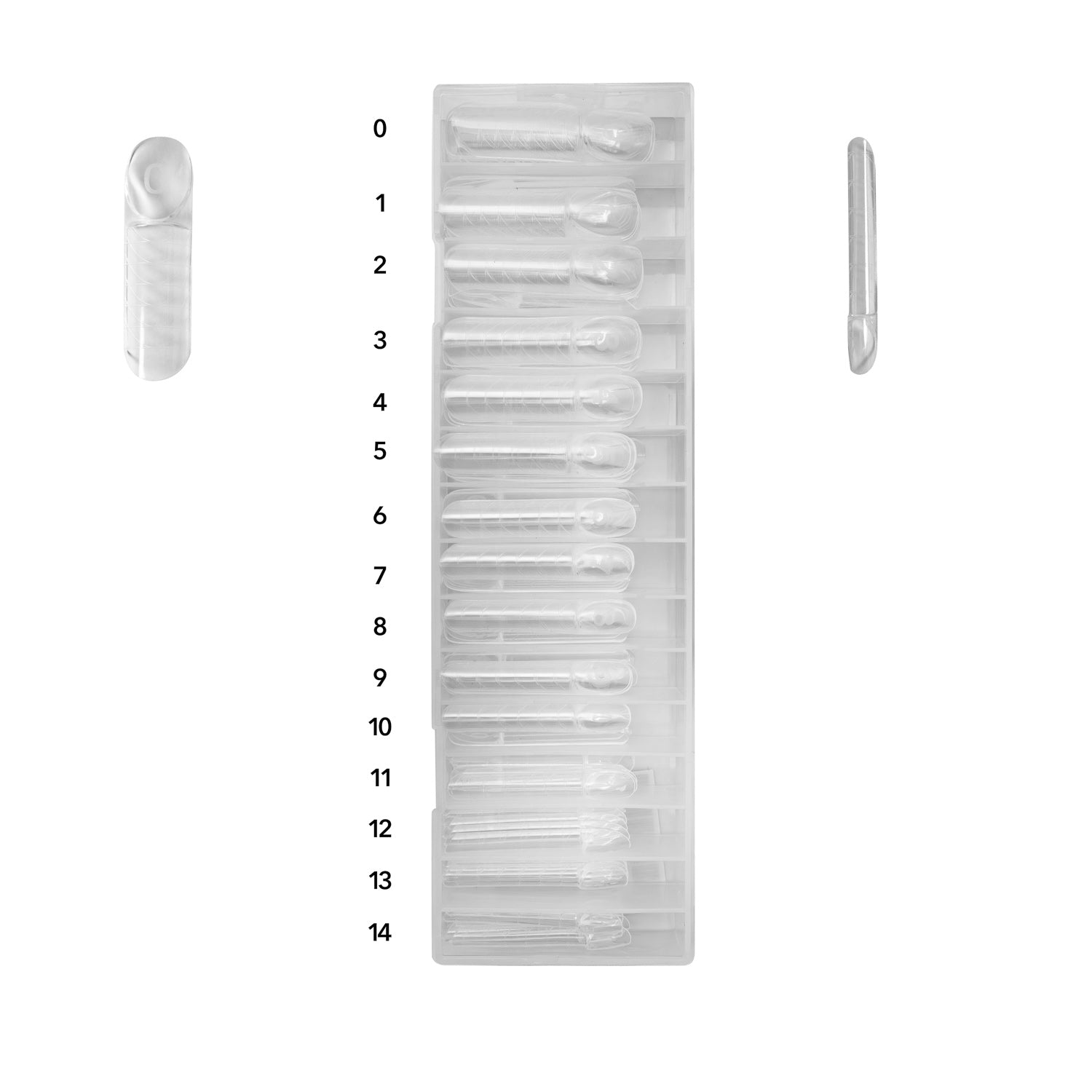 Caixa de Moldes F1/Dual Forms - Easy French Oval 150 un.