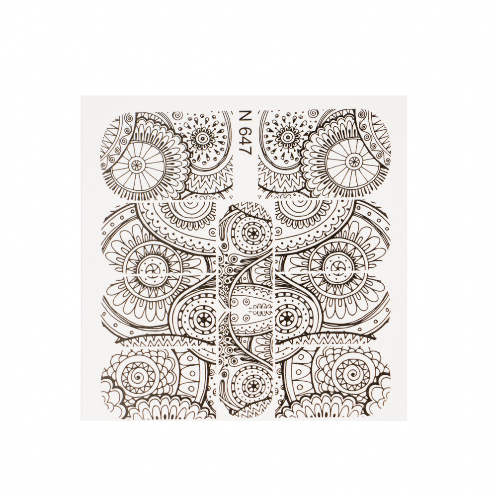 Fashion Slider Abstract Drawing