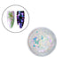 Embalagem aberta a mostrar os flakes do Aurora Premium Mirror Flakes 
