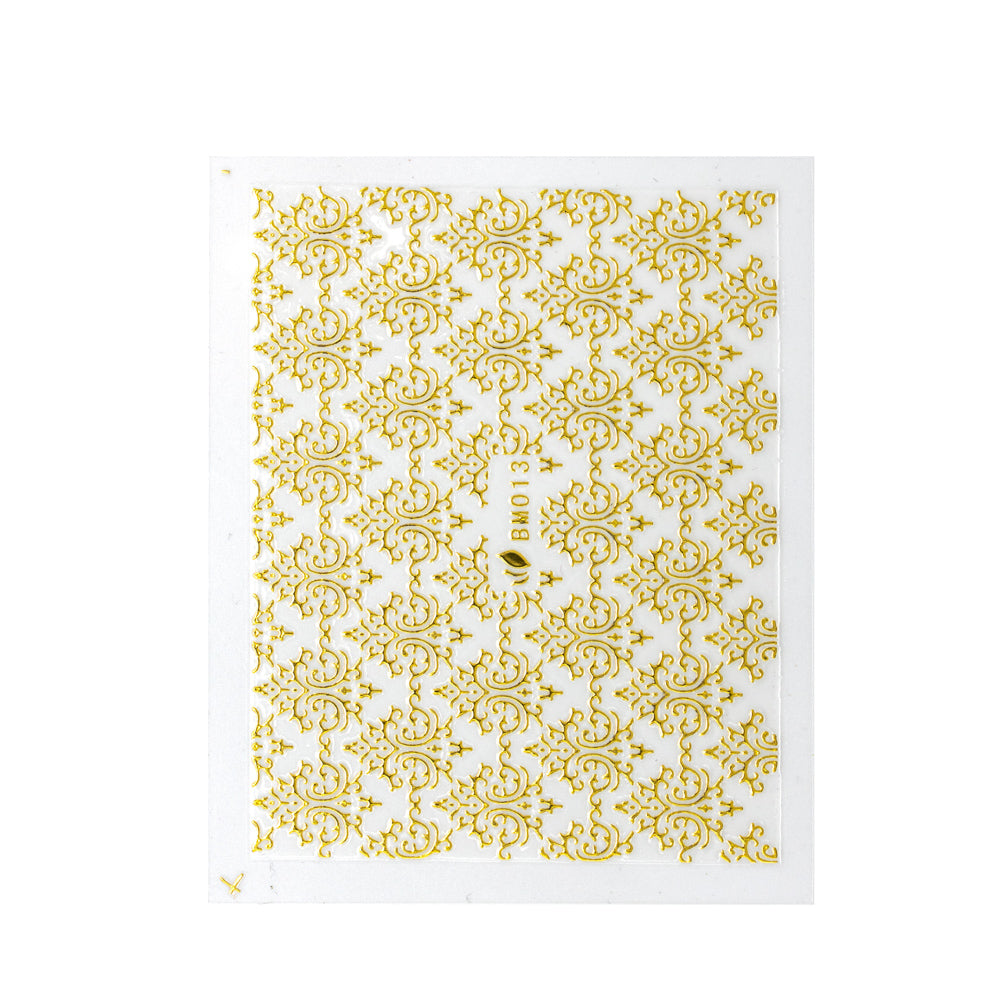 Sticker Vintage Gold