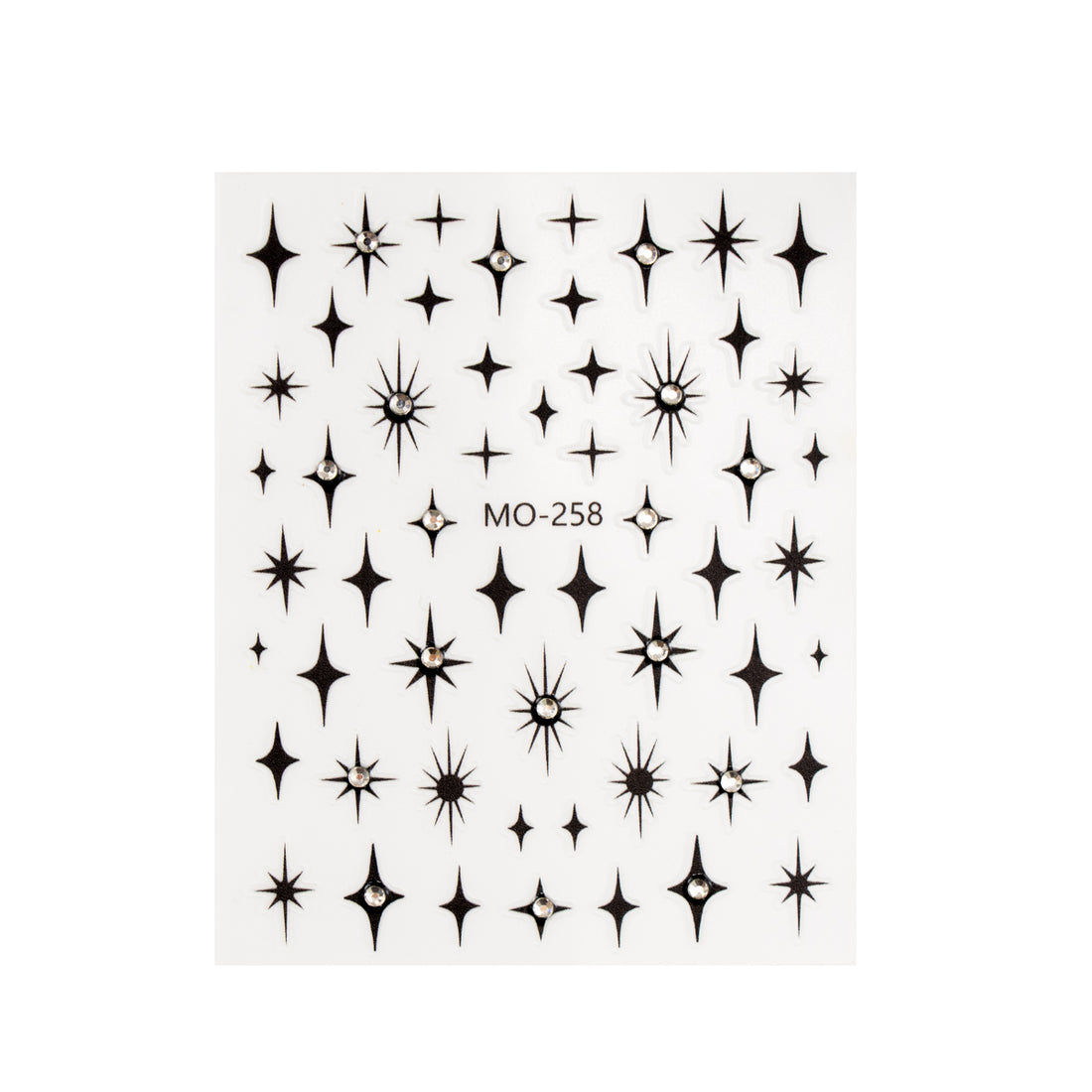 Black Star - Smart Nail Sticker