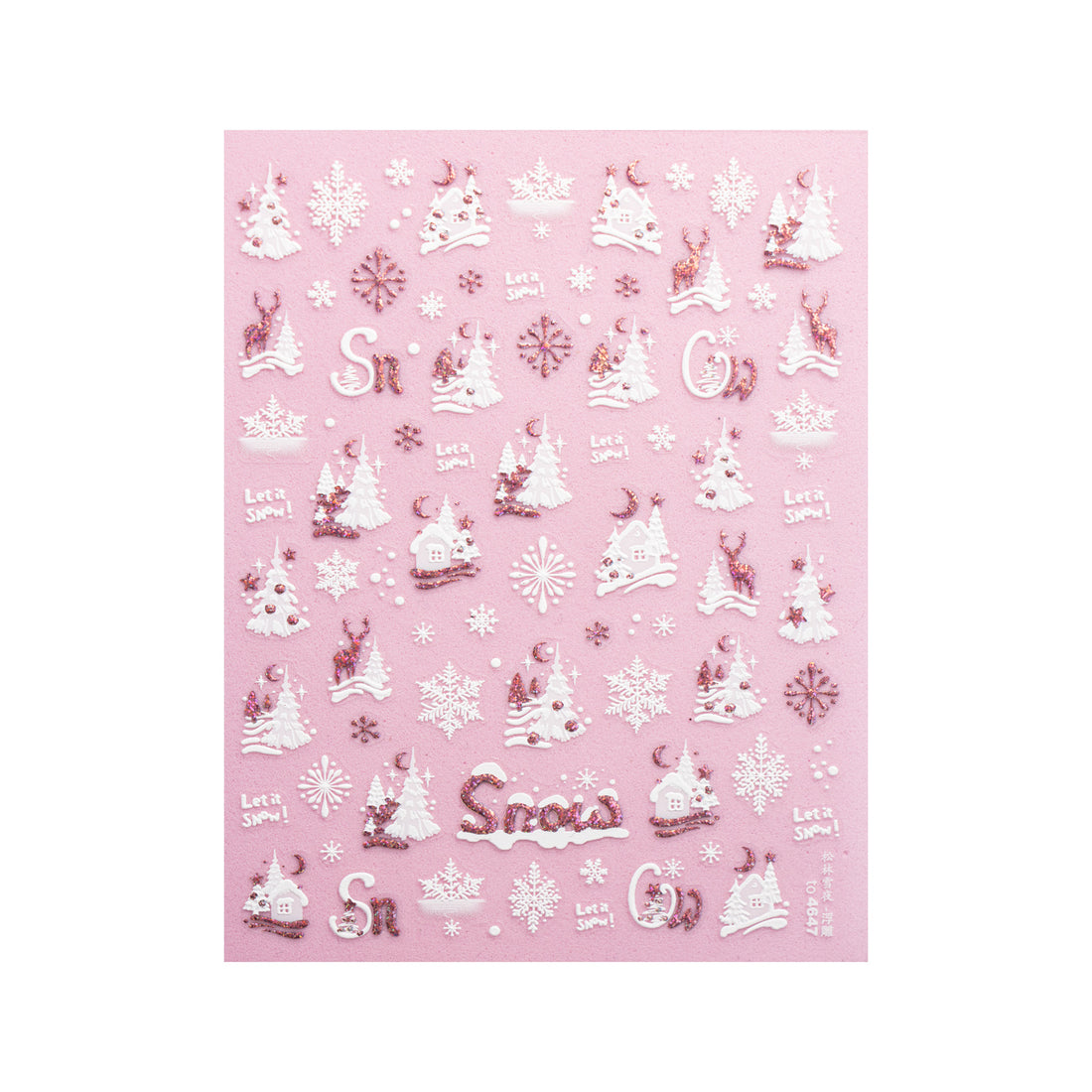 Let It Snow - Smart Nail Sticker