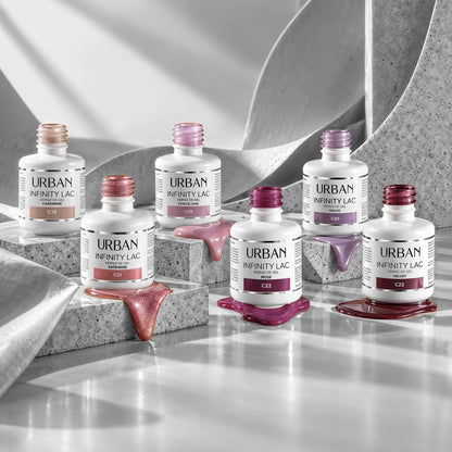 Kit 6 cores de Verniz Gel Infinity Lac Áurea Collection