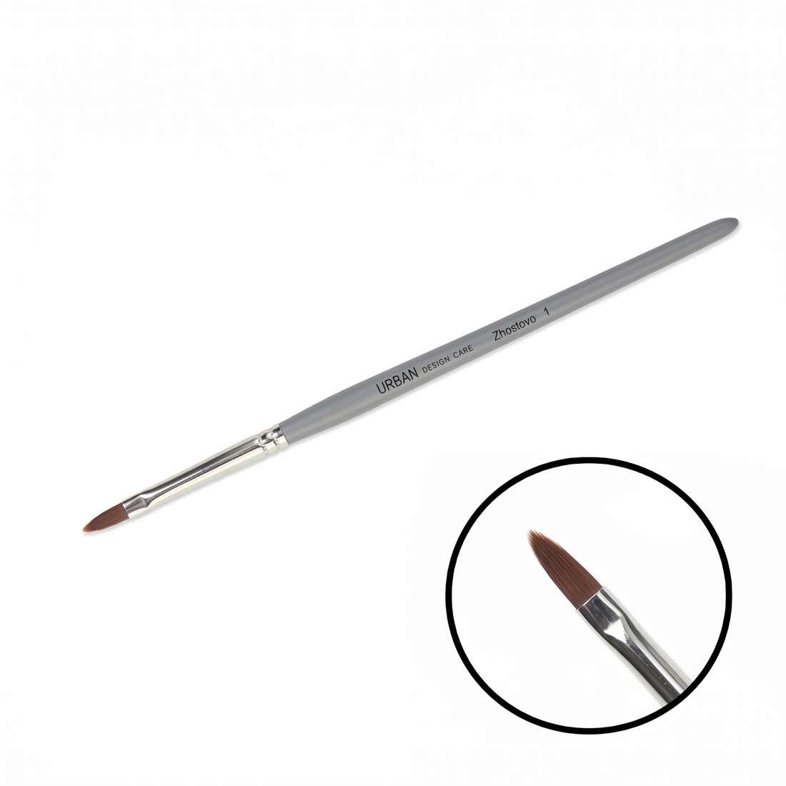 Nail Art Oval Brush - Cat&