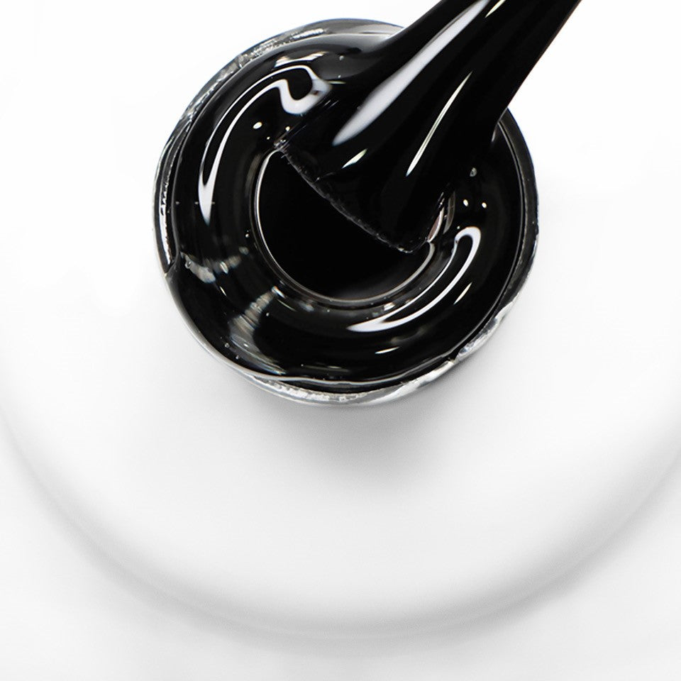 Boião branco com gargalo e pincel