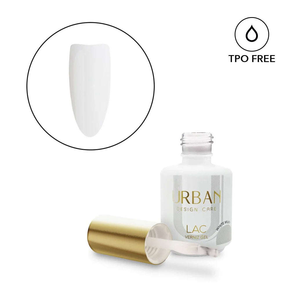 Boião branco com tip branca