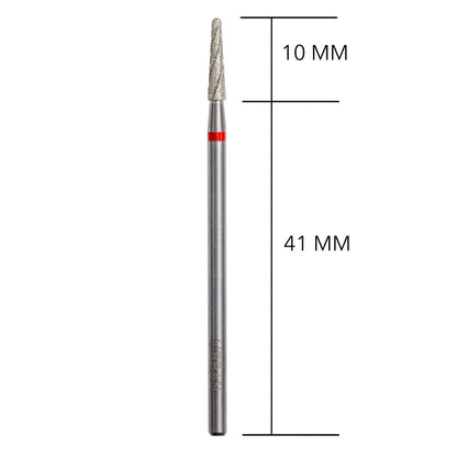 Carbide Diamantado Cónico Fino – Gramagem Fina
