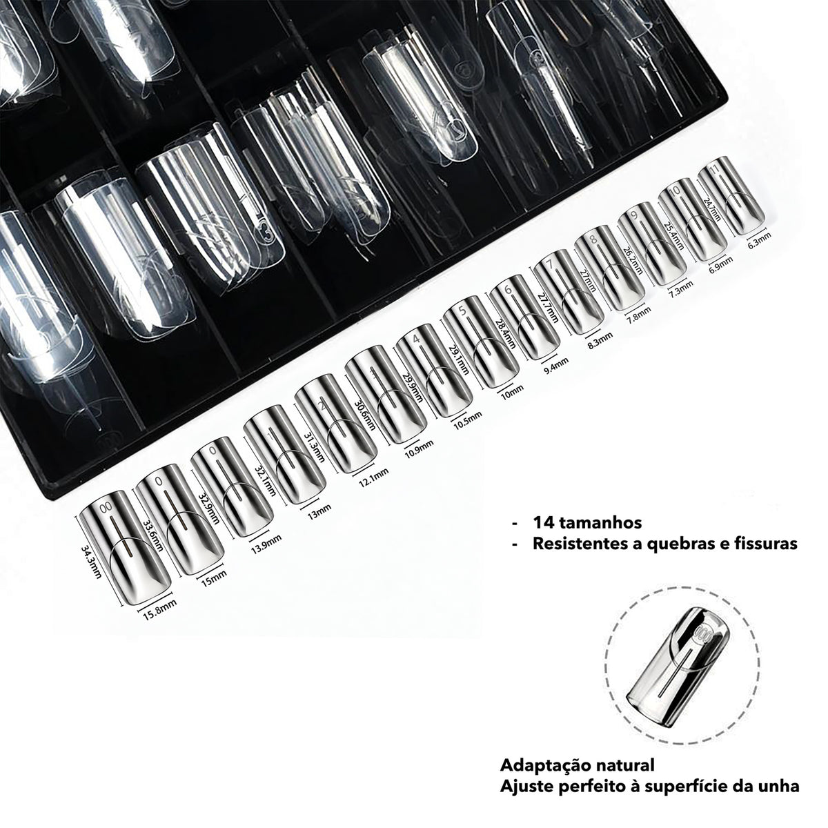 Scatola di Stampi F1/Dual Forms - Easy French Oval 150 pz.