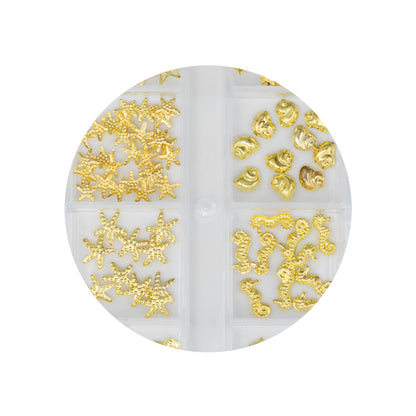 Estojo Sea Sparkle Gold