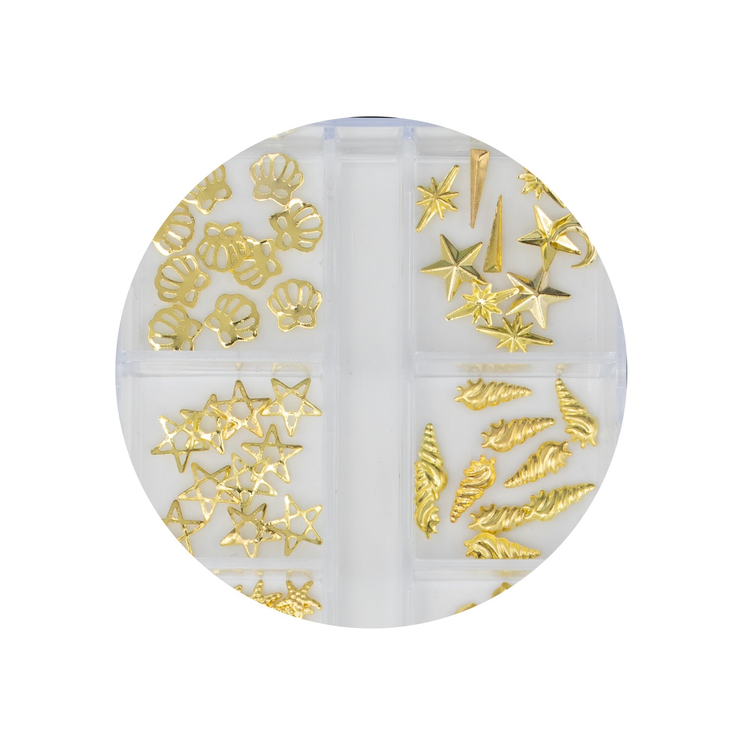 Estojo Sea Sparkle Gold