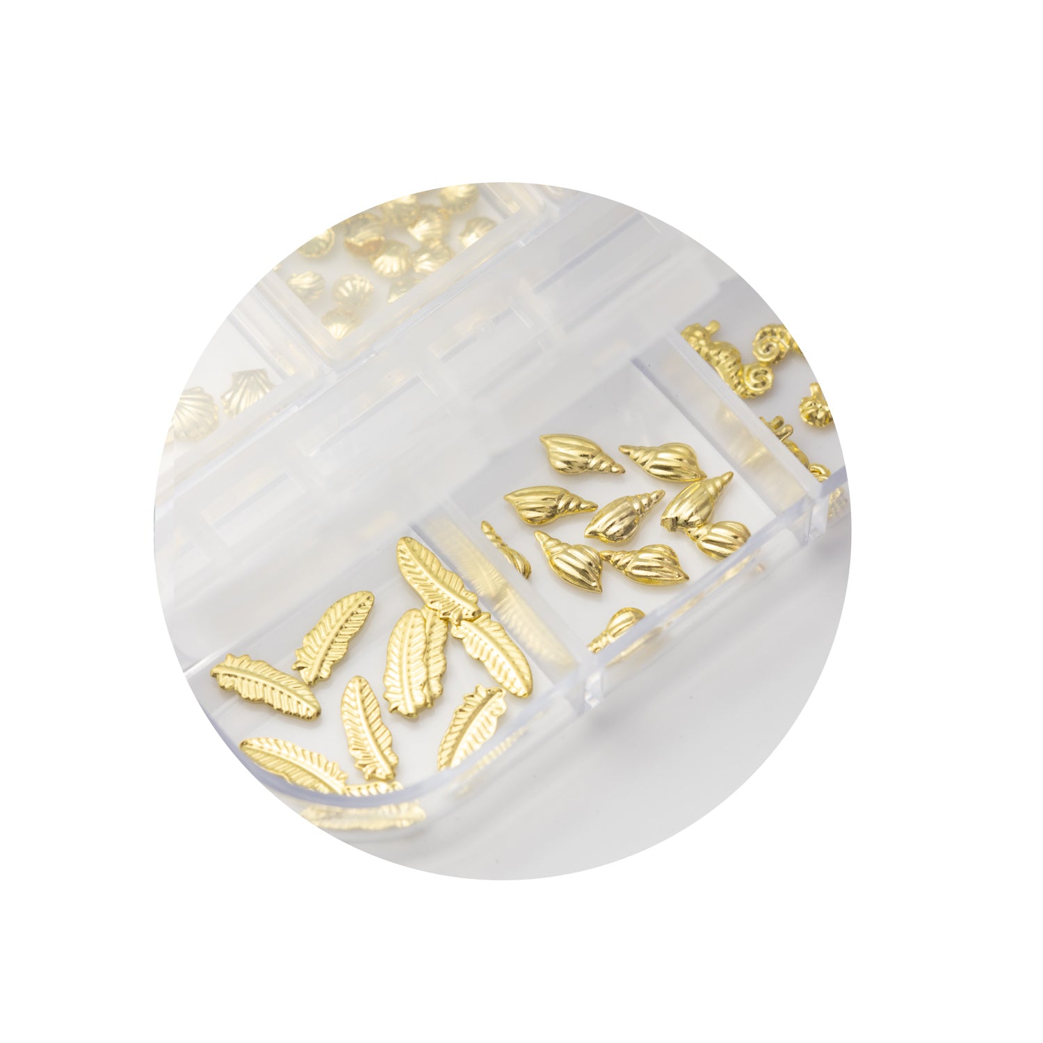 Estojo Sea Sparkle Gold