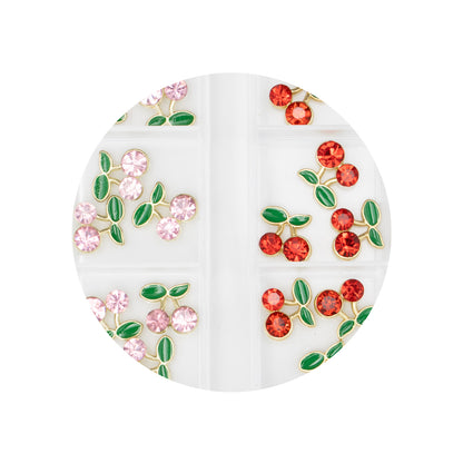 Estojo Cherry Gold Charm