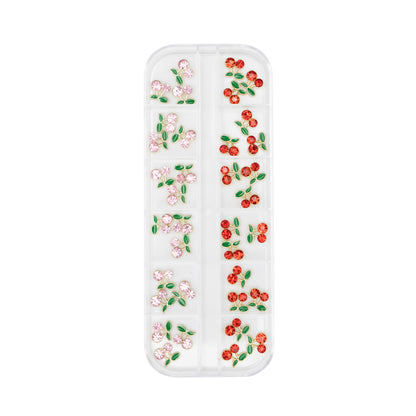 Estojo Cherry Gold Charm