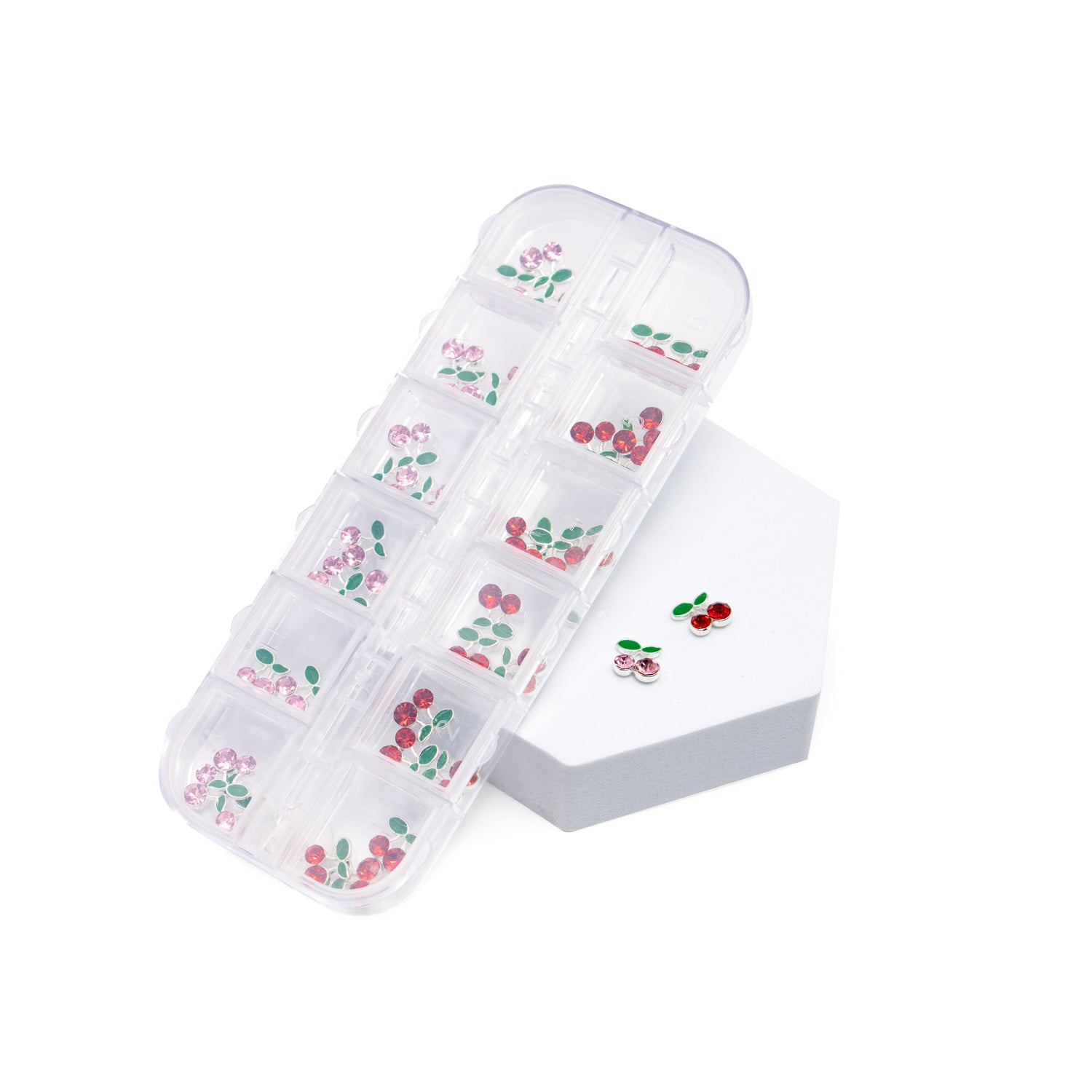 Estojo Cherry Silver Charm