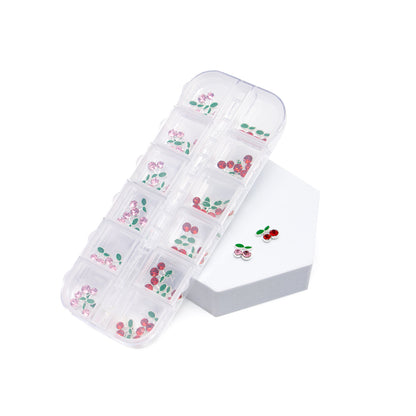 Estojo Cherry Silver Charm