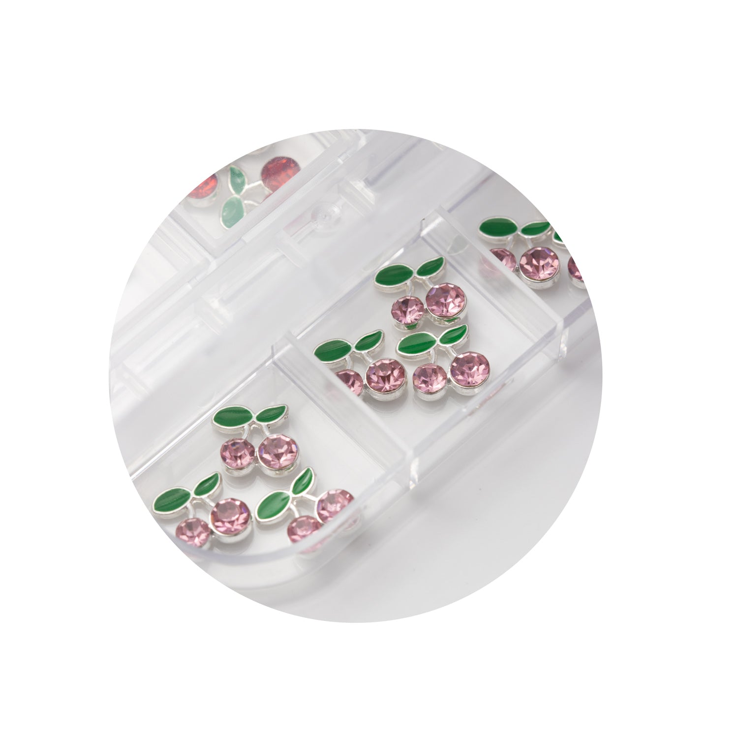 Estojo Cherry Silver Charm