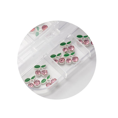 Estojo Cherry Silver Charm