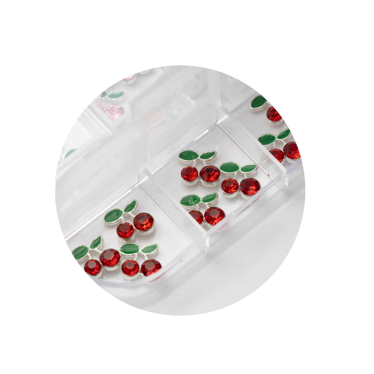 Estojo Cherry Silver Charm