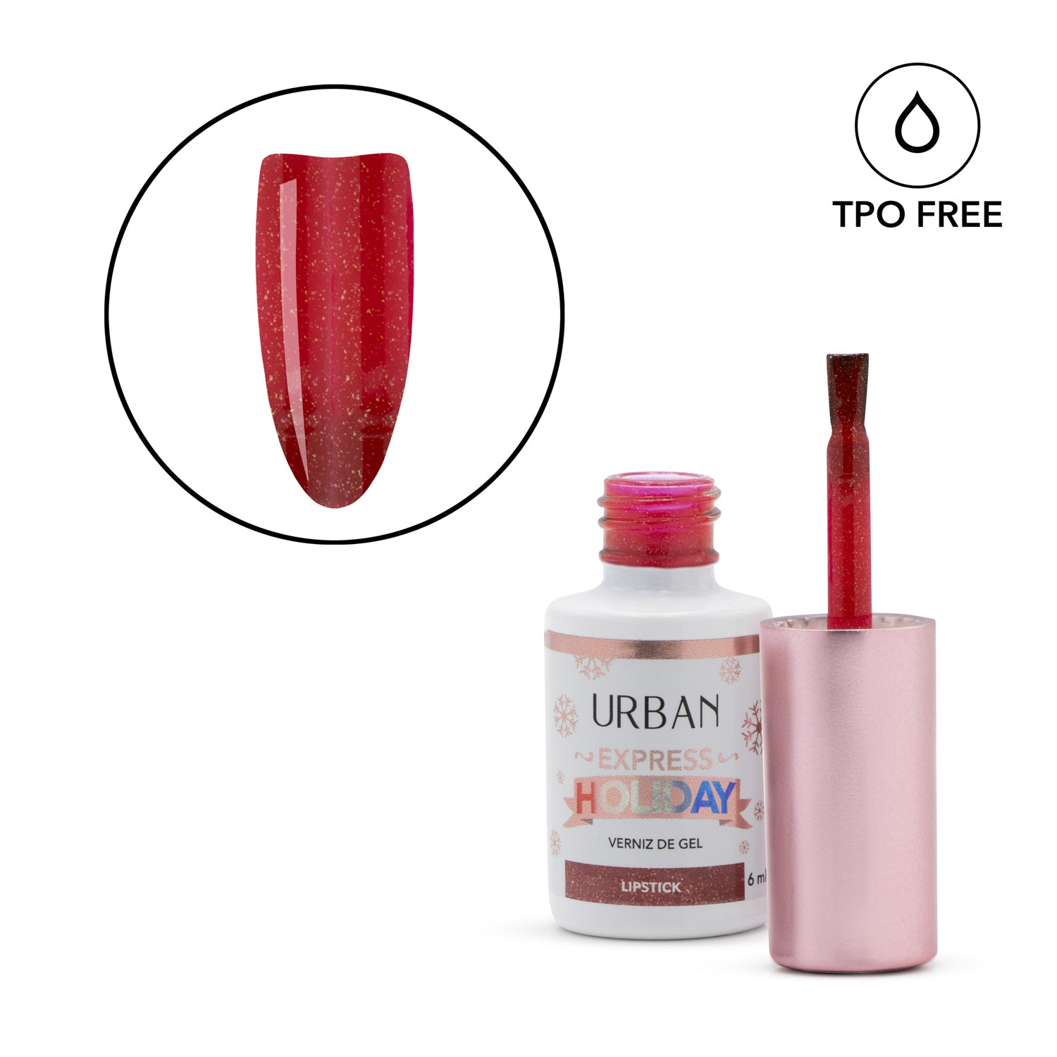 Verniz Gel Express Holiday Lipstick 6ml