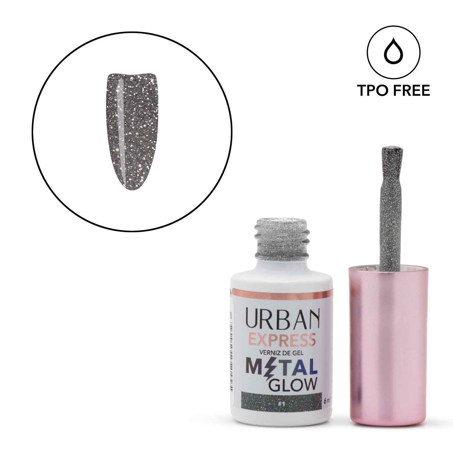Gel-Lack Express Metal Glow 