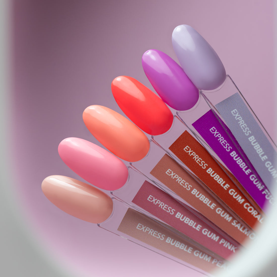 Kit Verniz Gel 6 Cores Express Bubble Gum