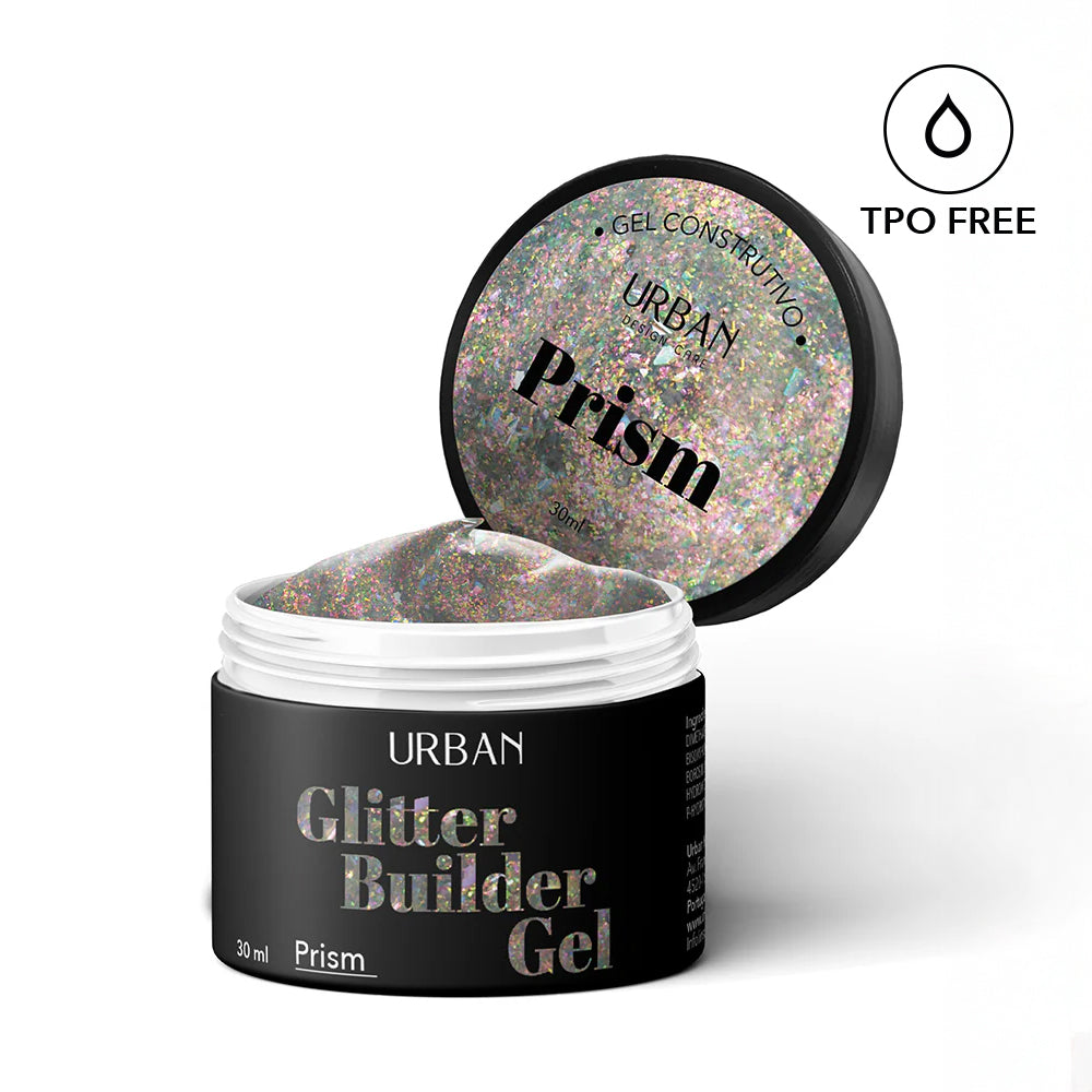 Gel de construção - Glitter Builder Gel Prism 30 ml
