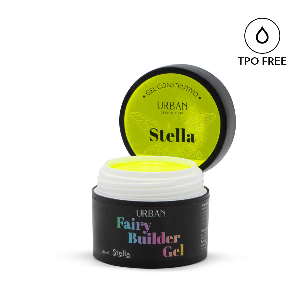 Gel de construção colorido - Fairy Builder Gel Stella 30ml