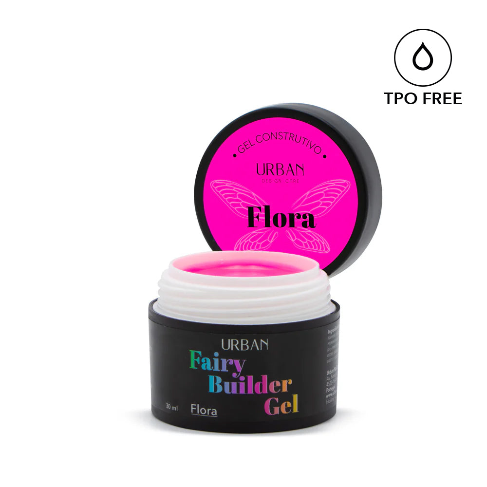 Gel de construção colorido - Fairy Builder Gel Flora 30ml