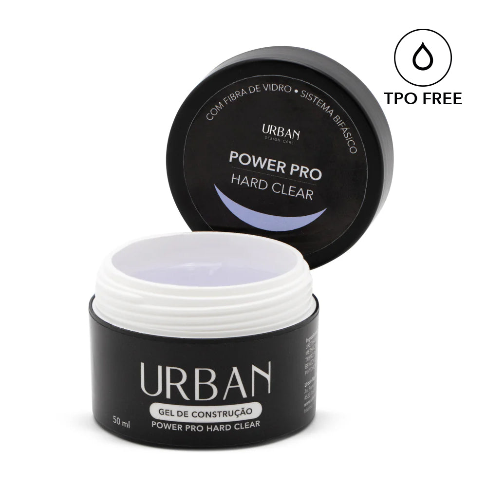 Boião aberto com rótulo preto a mostrar o produto