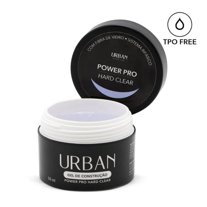 Boião aberto com rótulo preto a mostrar o produto