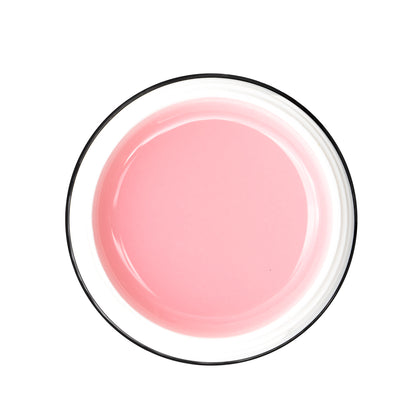 Vista de cima do boião aberto a mostrar o produto