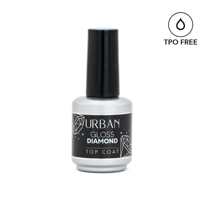 Boião prateado com rótulo preto e tampa preta