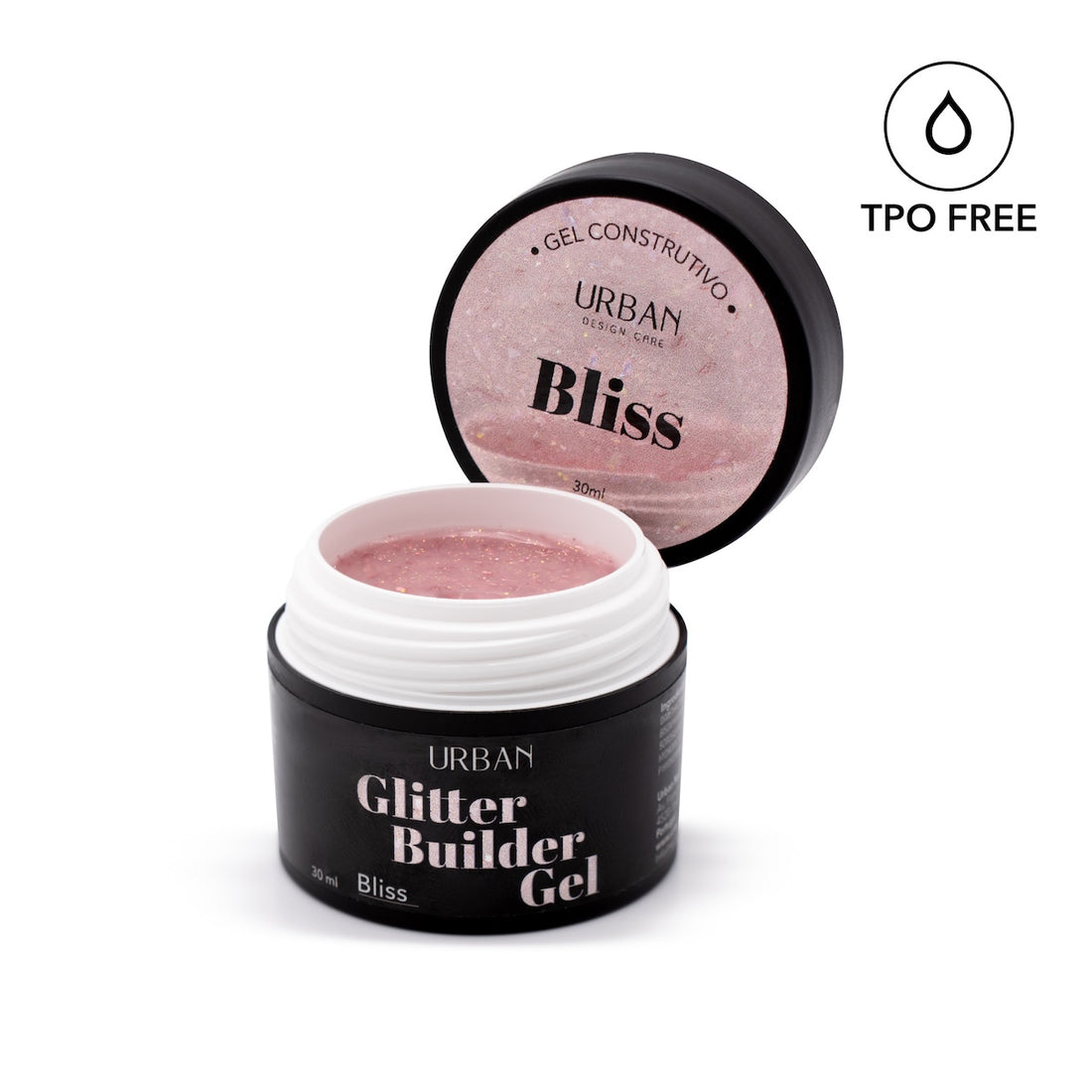 Gel de construção - Glitter Builder Gel Bliss 30 ml