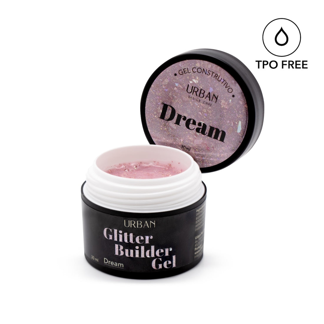 Gel de construção - Glitter Builder Gel Dream 30 ml