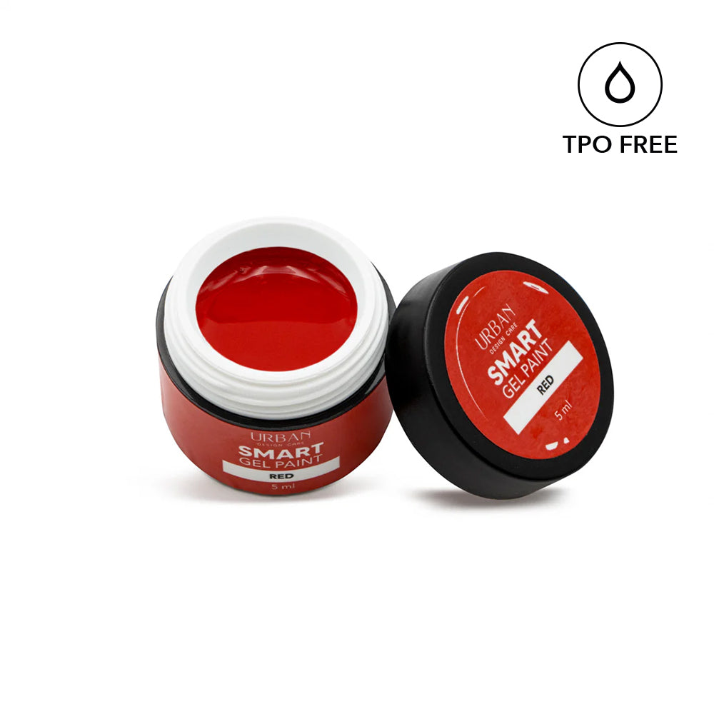 Gel para Nail Art - Smart Gel Paint Red 5ml