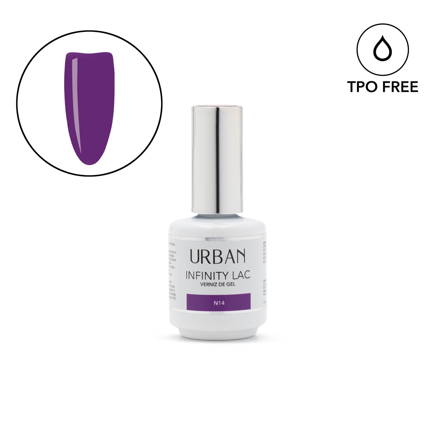 Verniz Gel Infinity Lac N14 15ml