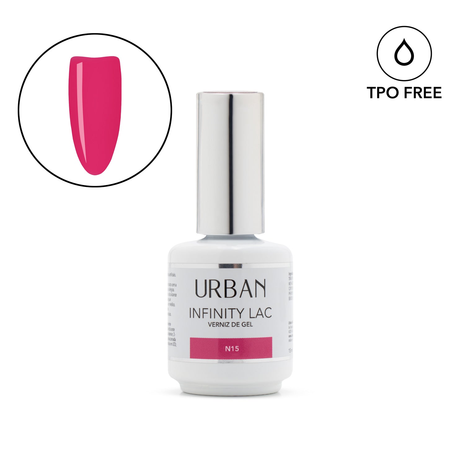Verniz Gel Infinity Lac N15 15ml