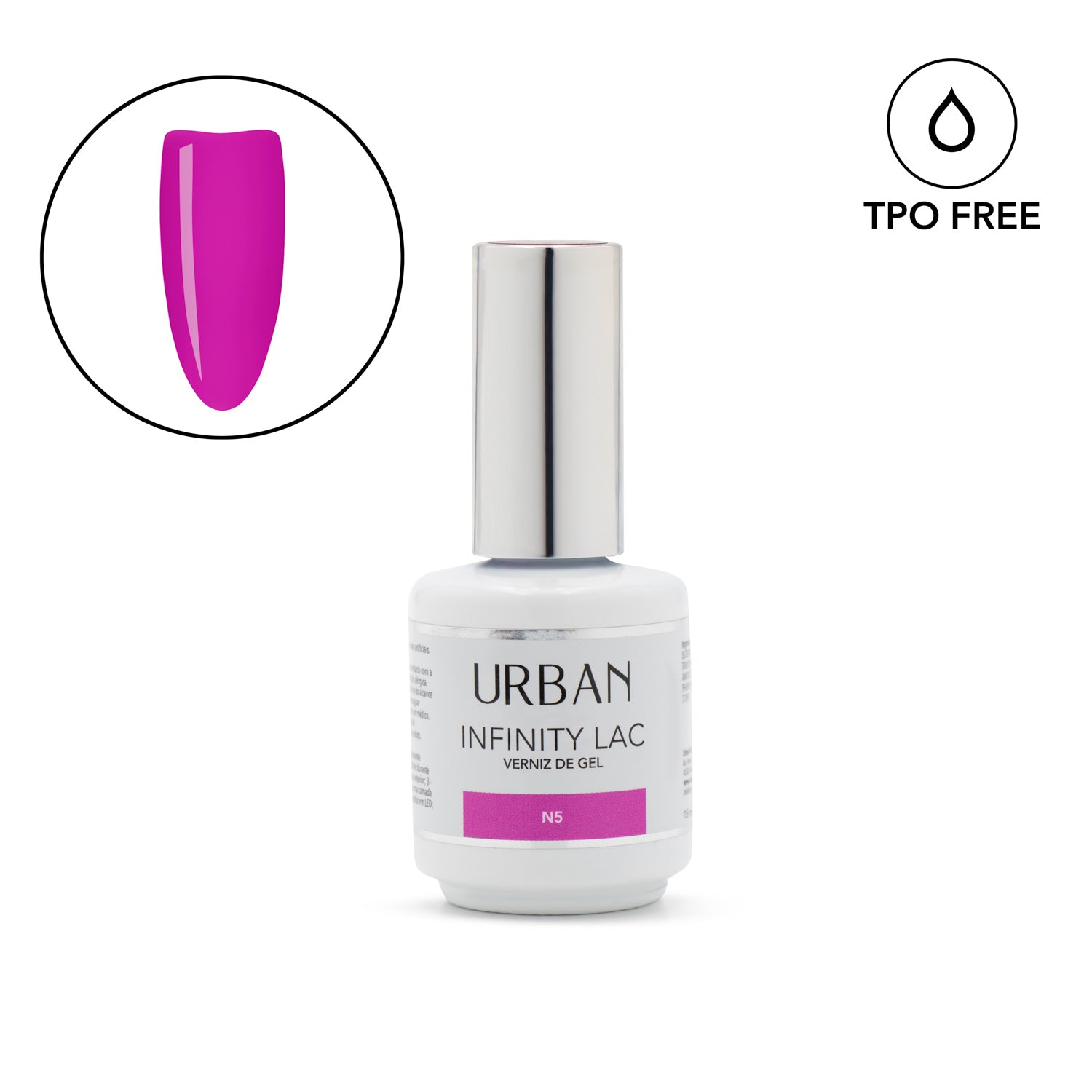 Verniz Gel Infinity Lac N5 15ml