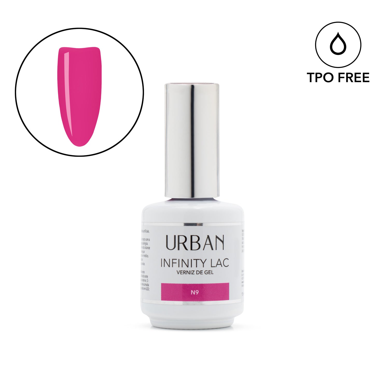 Verniz Gel Infinity Lac N9 15ml