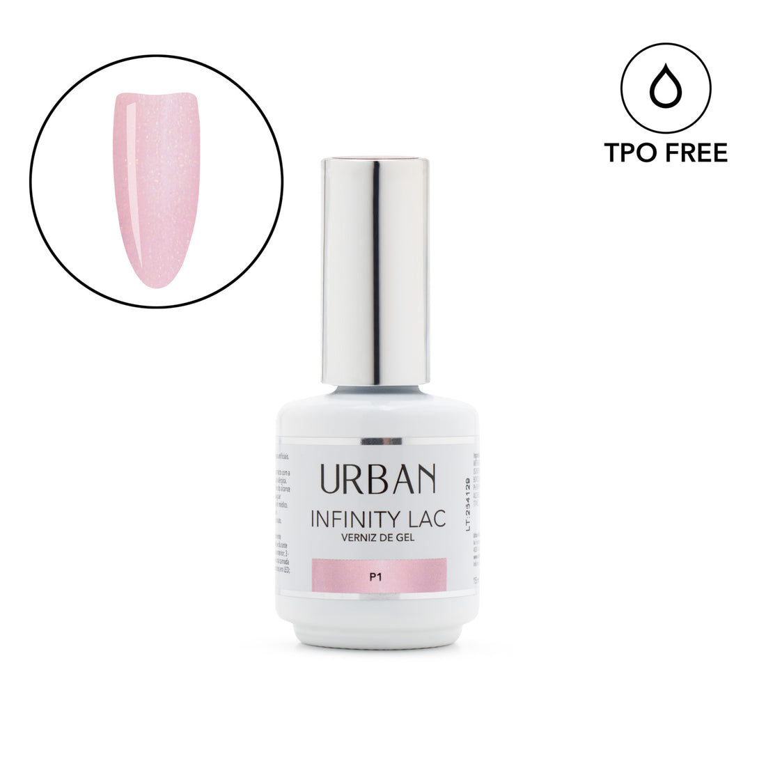 Verniz Gel Infinity Lac P1 15ml