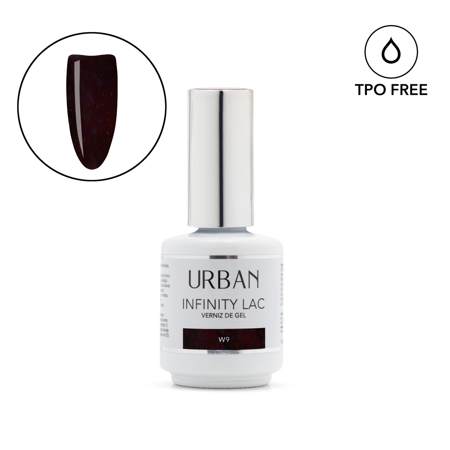 Verniz Gel Infinity Lac W9 15ml