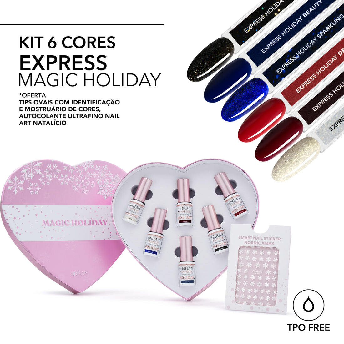 Kit 6 Cores Express Magical Holiday 2025