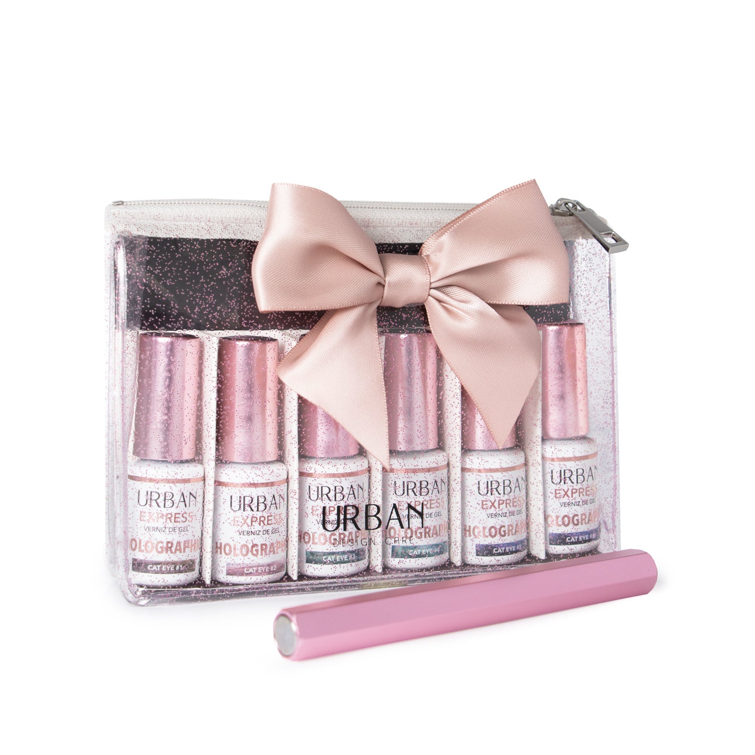 Kit 6 Cores Express Holographic Cat Eye 